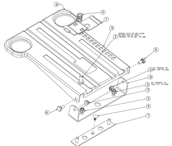 Seat Adjustment Diagram and Parts List for (13AQA2CA009)(2017) Cub Cadet Lawn Tractor